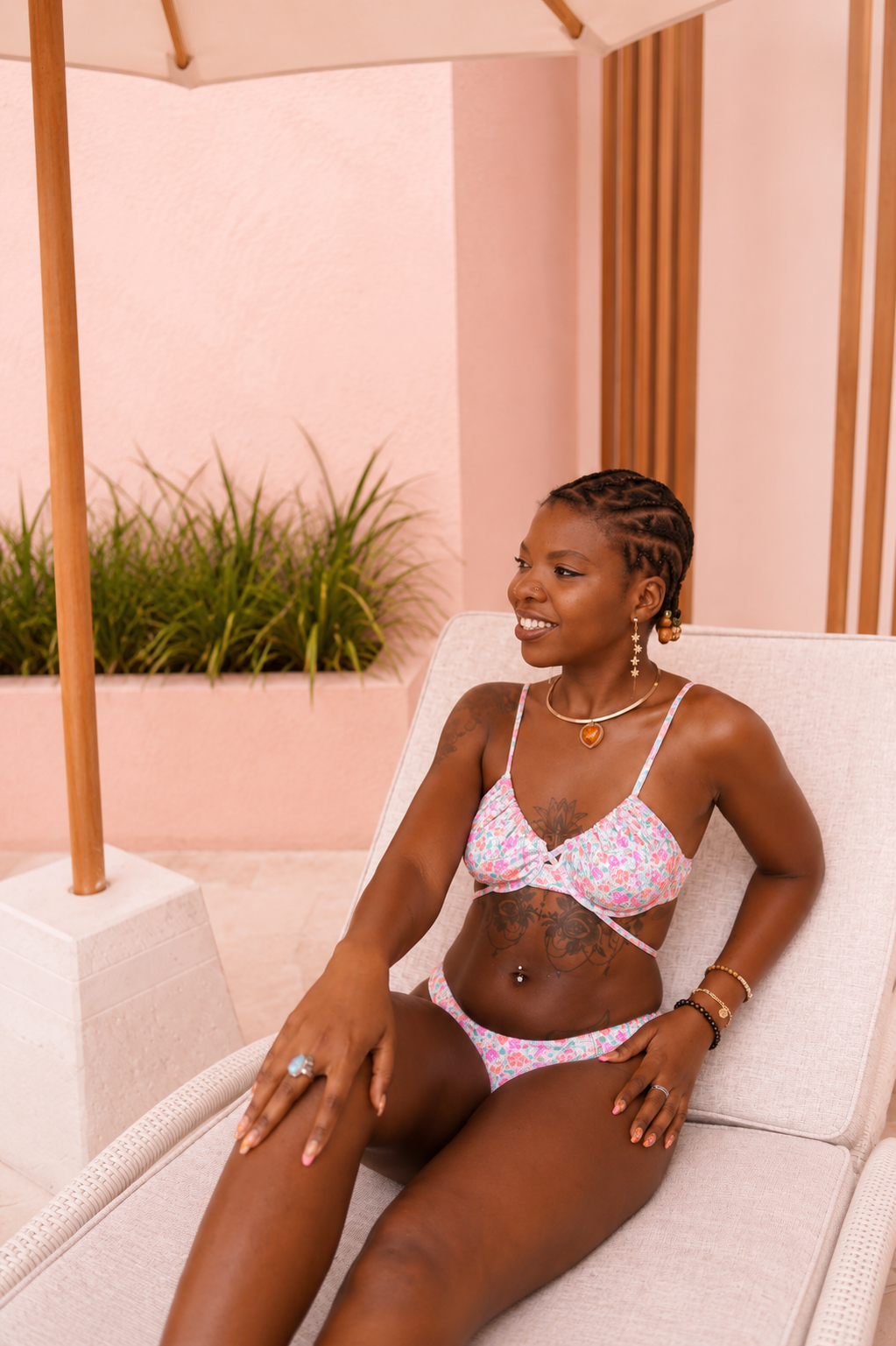 Everjoy Blooming Petal Bikini Set